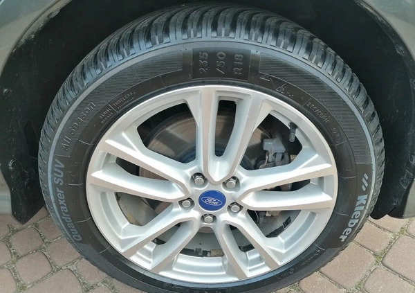 Ford Kuga cena 67900 przebieg: 145000, rok produkcji 2016 z Świebodzice małe 326